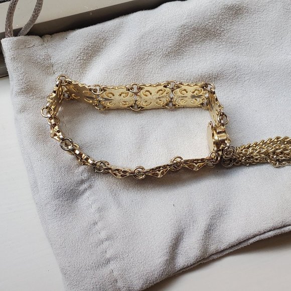 Keziah Vintage Gold Statement Bandana Necklace | Kendra Scott Kendra Scott Gold Fringe bracelet